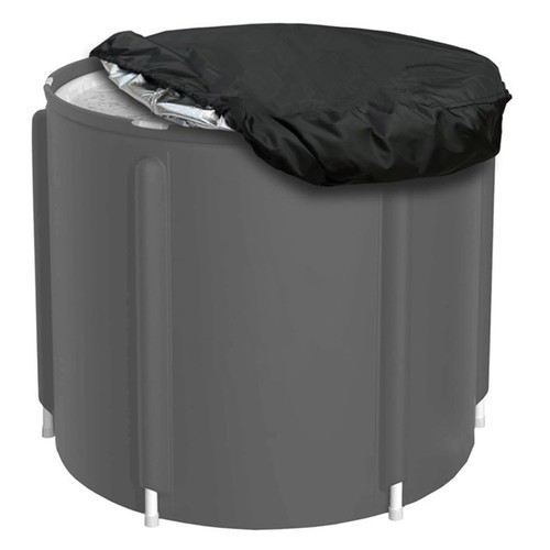 Ice bath protective cover with - bath,