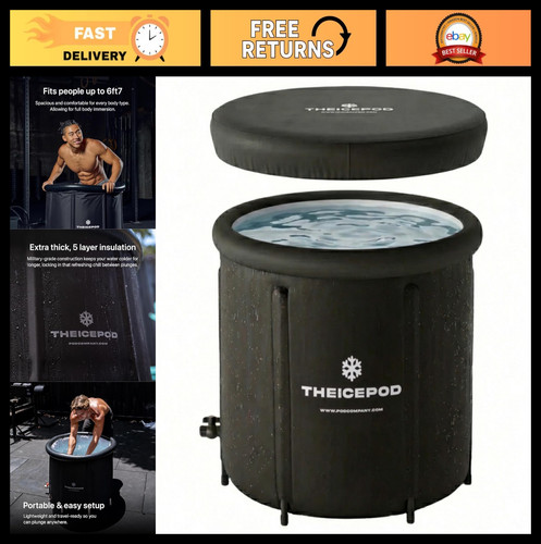 Portable gallon ice bath - gallon,
