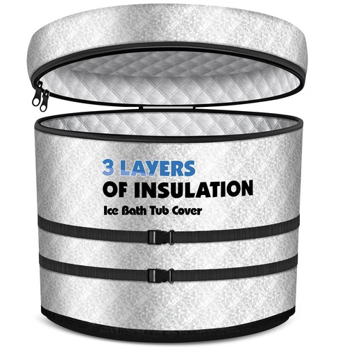 Ice bath tub cover - cover,, 3